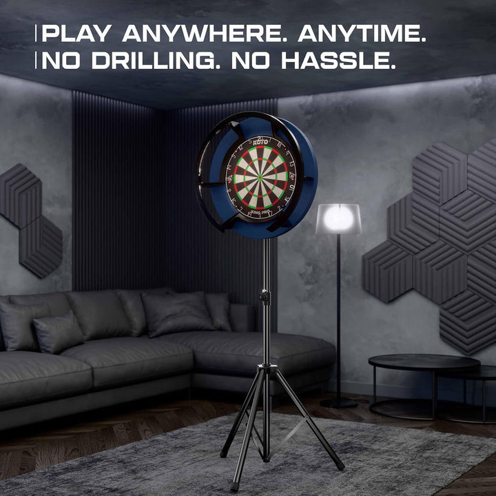 KOTO - Heavy Duty Dartboard Standard, geeignet für Sisal- und elektronische Dartscheiben, zusammenkl