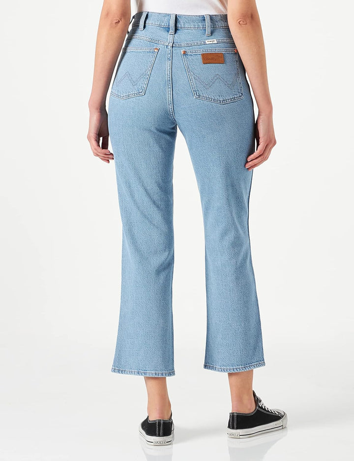 Wrangler Women's Wild West Jeans 28W / 32L Bluestone, 28W / 32L Bluestone