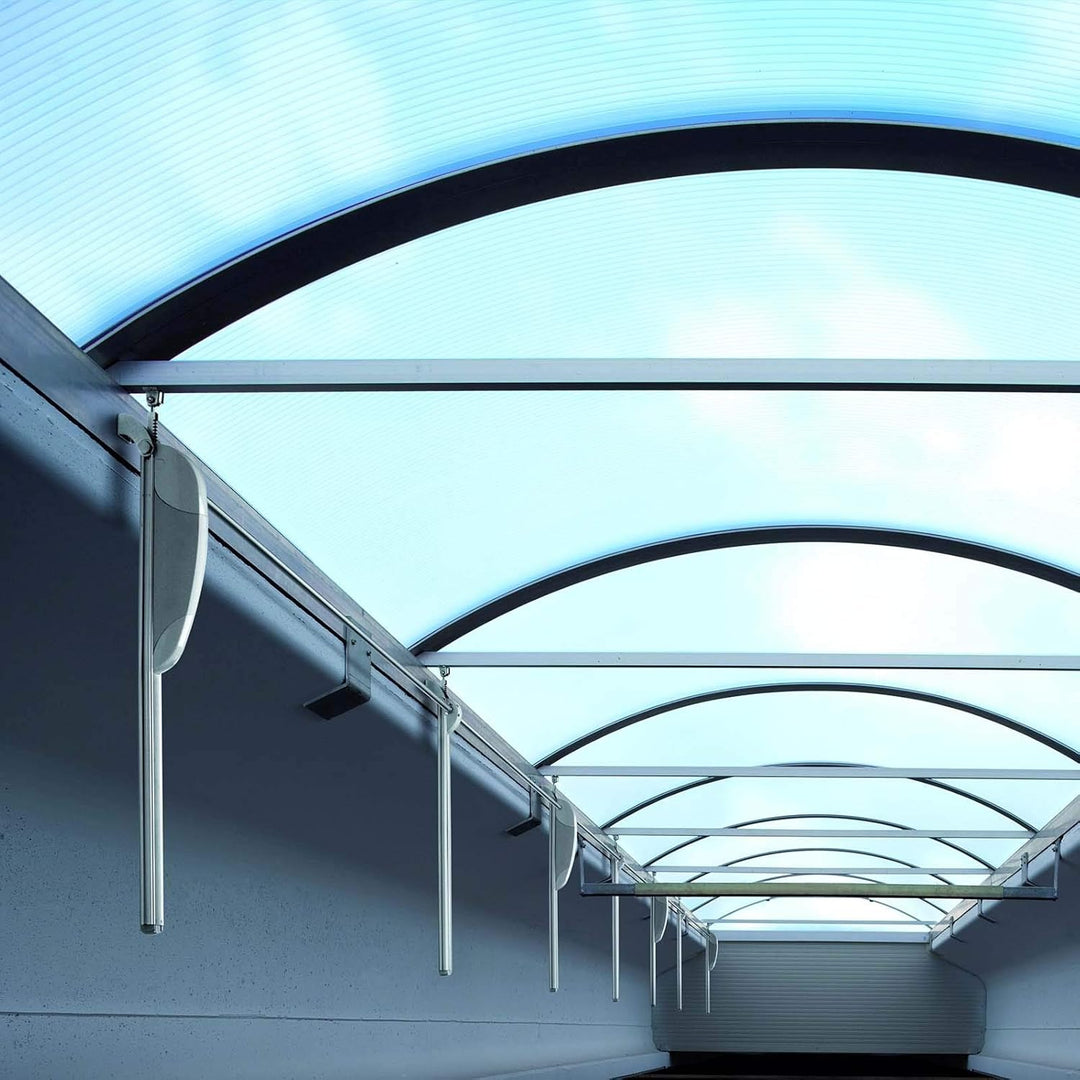 Elektrischer Fensterantrieb AIRWIN mit Zahnstange, elektrischer Fensteröffner (A45-450N Hub 230 mm),