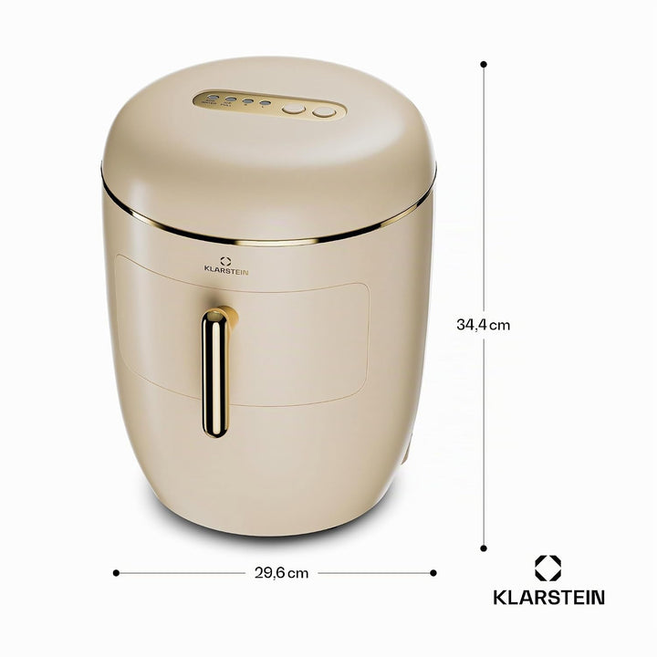 Klarstein Eiswürfelmaschine für Zuhause Camping Gastro, Schnelle Mini-Eiswürfelmaschine Klein, Profi
