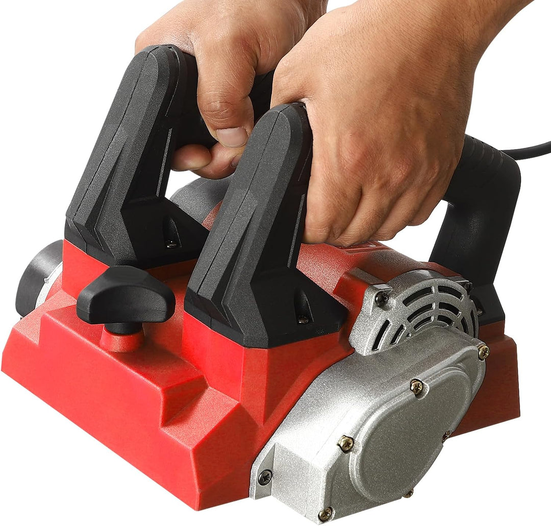 Elektrische Handhobelmaschine, 1300W Handhobel Elektrisch Wand Hobelmaschine, Tragbare Lackhobel mit