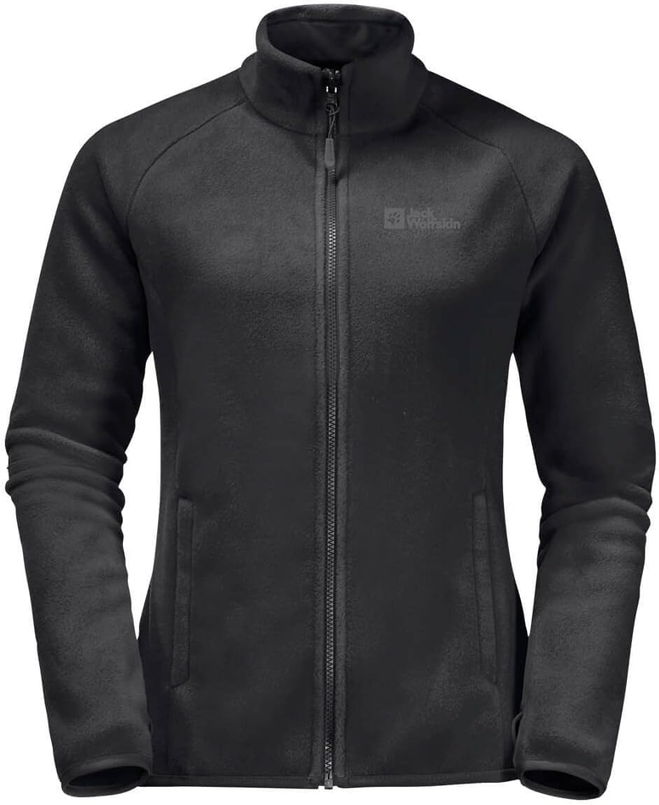 Jack Wolfskin Damen Moonrise Fz W Fleece-Jacke (1er Pack) S Schwarz, S Schwarz