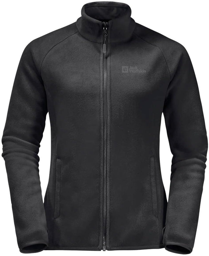 Jack Wolfskin Damen Moonrise Fz W Fleece-Jacke (1er Pack) S Schwarz, S Schwarz