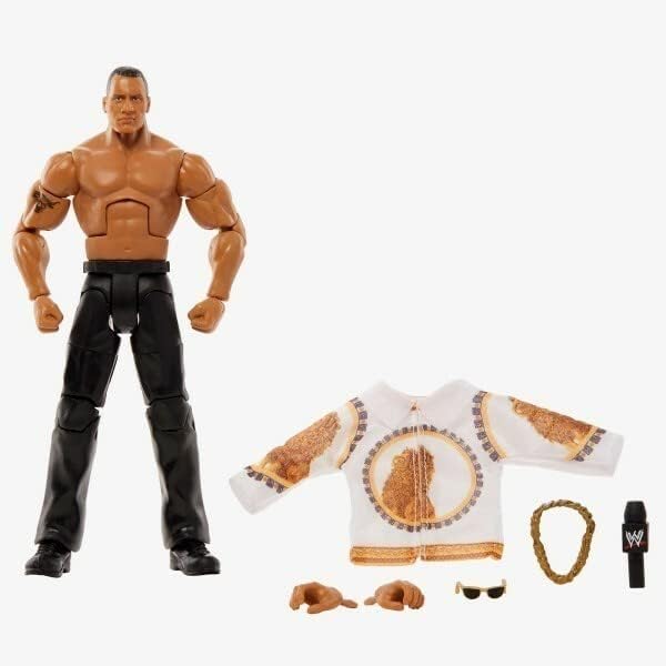 WWE The Rock Die Greatest Hits Elite Sammlung Serie 1 Wrestling Actionfigur Spielzeug