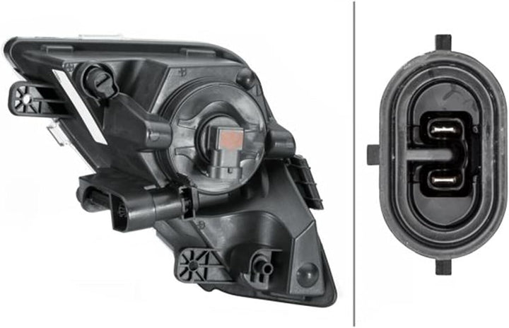 HELLA 1ND 013 001-021 FF-Nebelscheinwerfer - rechts - für u.a. Seat Ibiza V (Kj1)
