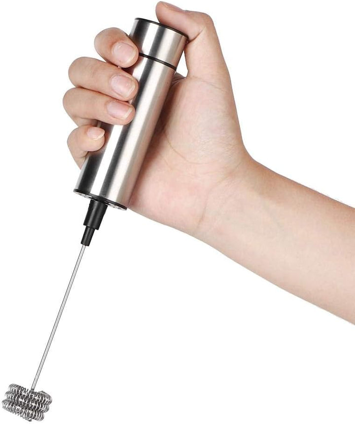 Edelstahl Handheld Kaffeerührer Mixer Mixer Schaum-Maker für Kaffee, Latte, Cappuccino, Heisse Schok