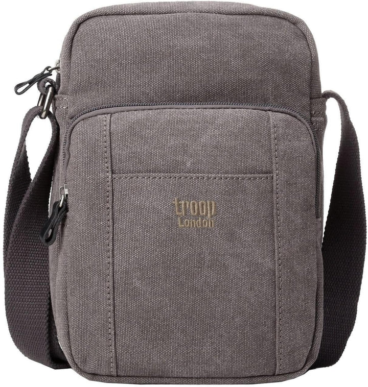 TRP0370 Troop London Classic Canvas Umhängetasche Blau, Blau