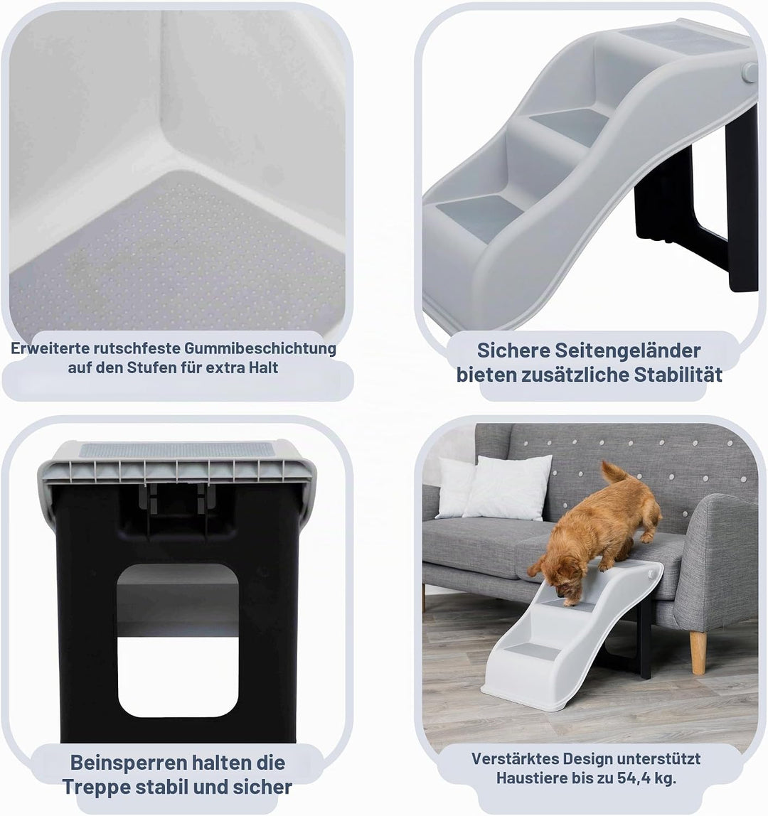 TRIXIE 39475 TREPPE, KUNSTSTOFF, 34 × 39 × 54 CM,