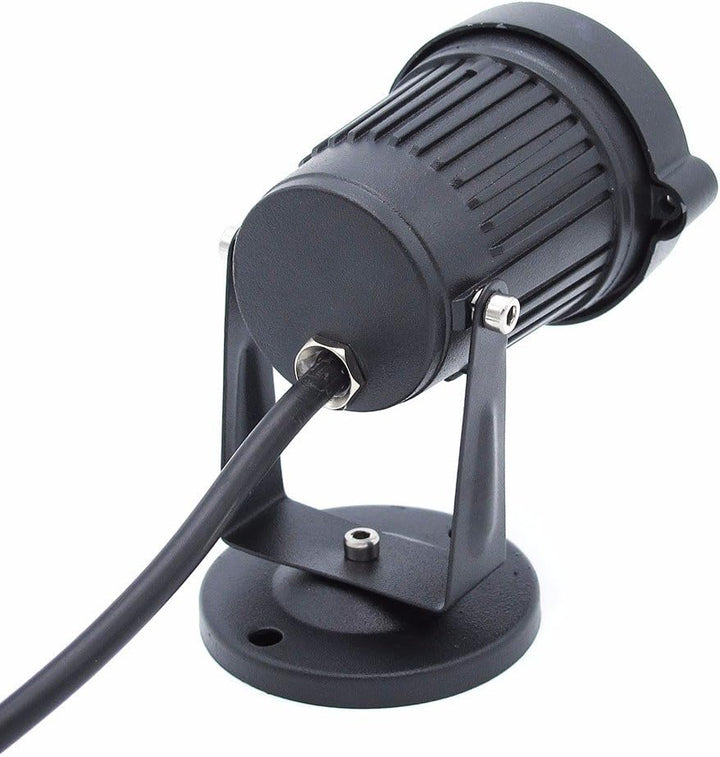 4er 5W LED Gartenleuchte mit Base Gartenstrahler IP65 wasserdicht 85-265V/AC für Garten, Terrasse, P