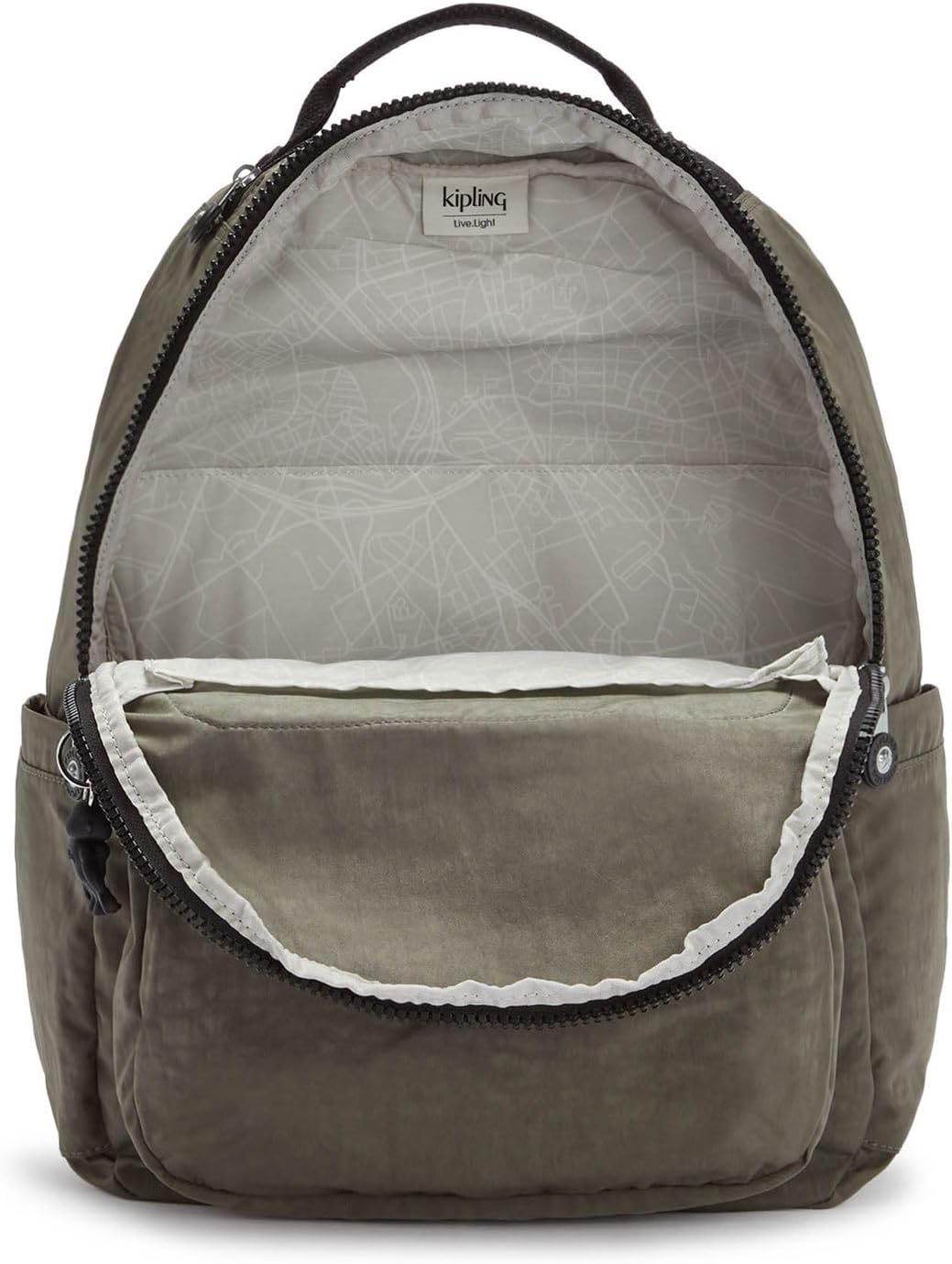 Kipling SEOUL Grosser Rucksack Einheitsgrösse Green Moss, Einheitsgrösse Green Moss