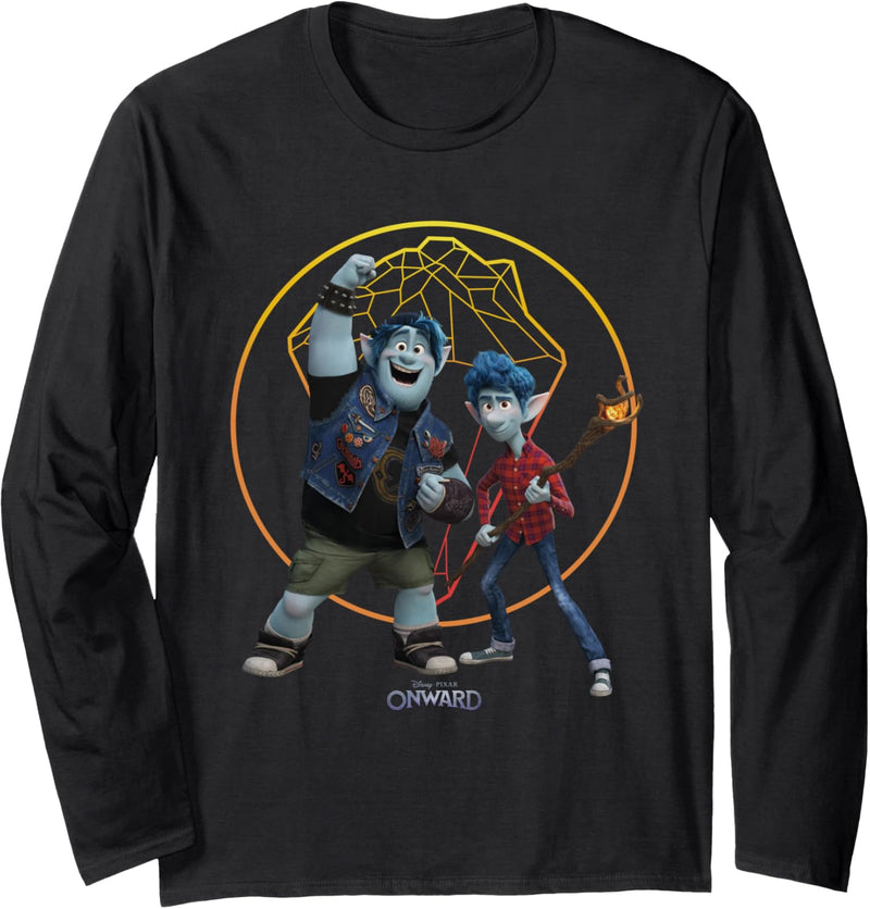 Disney PIXAR Onward Ian & Barley Magic Gem Langarmshirt