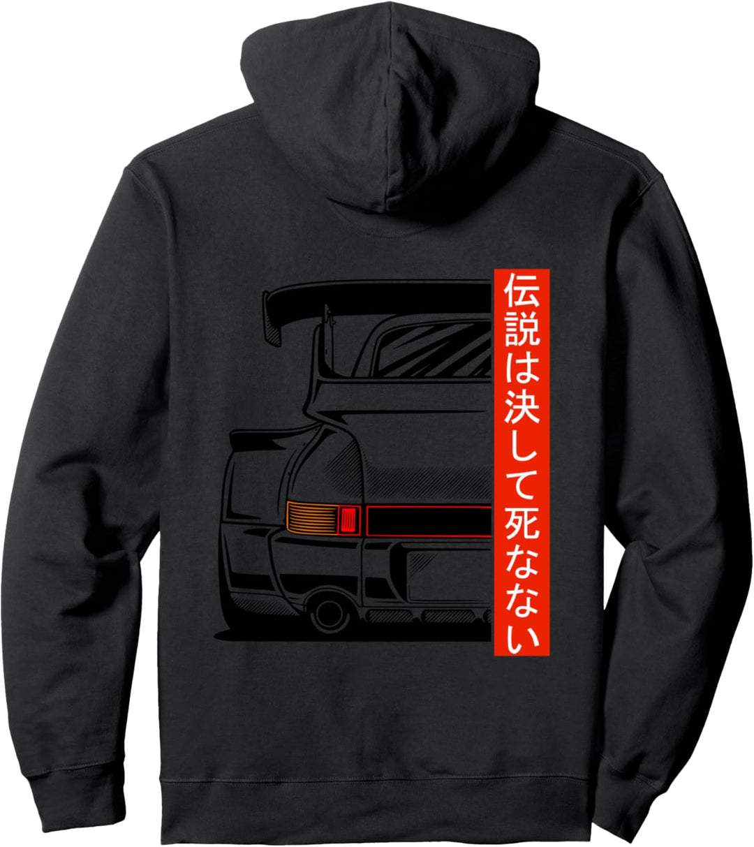JDM x Oldtimer Fan Rwb Retro Tuning Classic Car Auto Pullover Hoodie