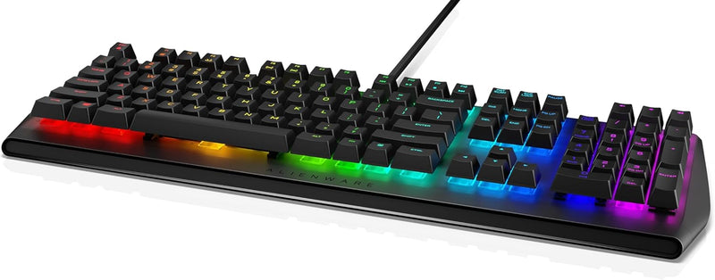 Alienware AW410K mechanische Kabelgebebundene Gaming Tastatur - US (QWERTY) | AlienFX-RGB | Cherry M