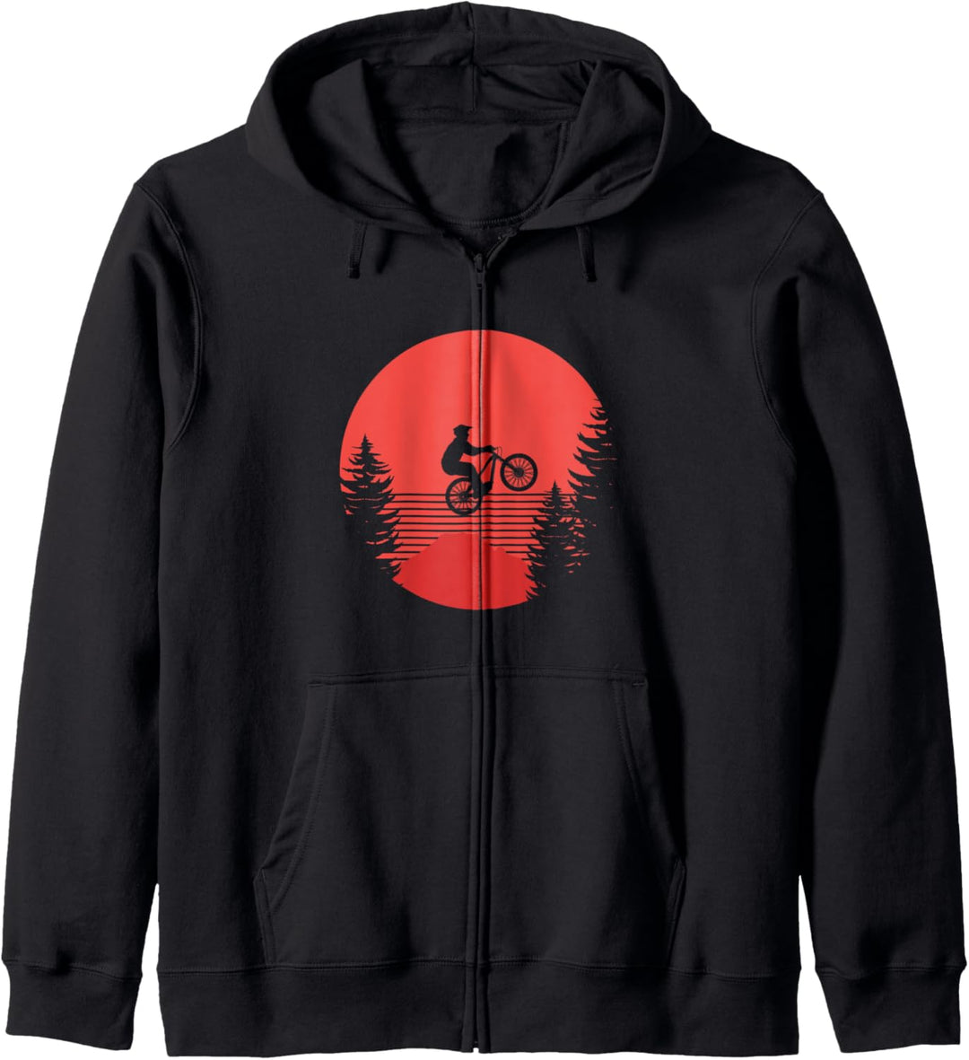 Mountainbike-Geschenke Mountainbike-Grafik Kapuzenjacke