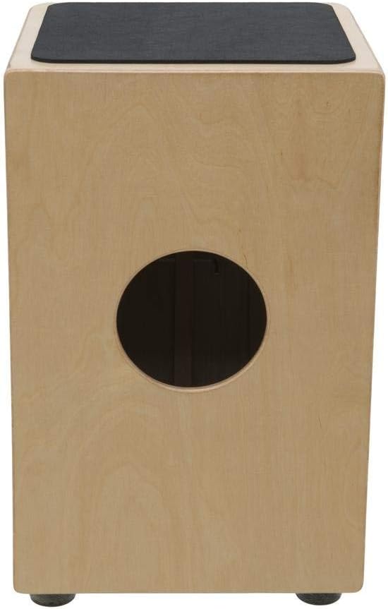 DIMAVERY CJ-520 Cajon, Nussbaum | Mit Snareeffekt | Inkl. gepolsterter Tasche mit Schultergurt