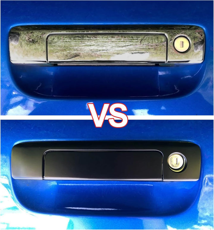 JHCHAN Heckklappenabdeckung Hintere Türgriffverkleidung für Ford Ranger Wildtrak T6 T7 T8 2012-2022