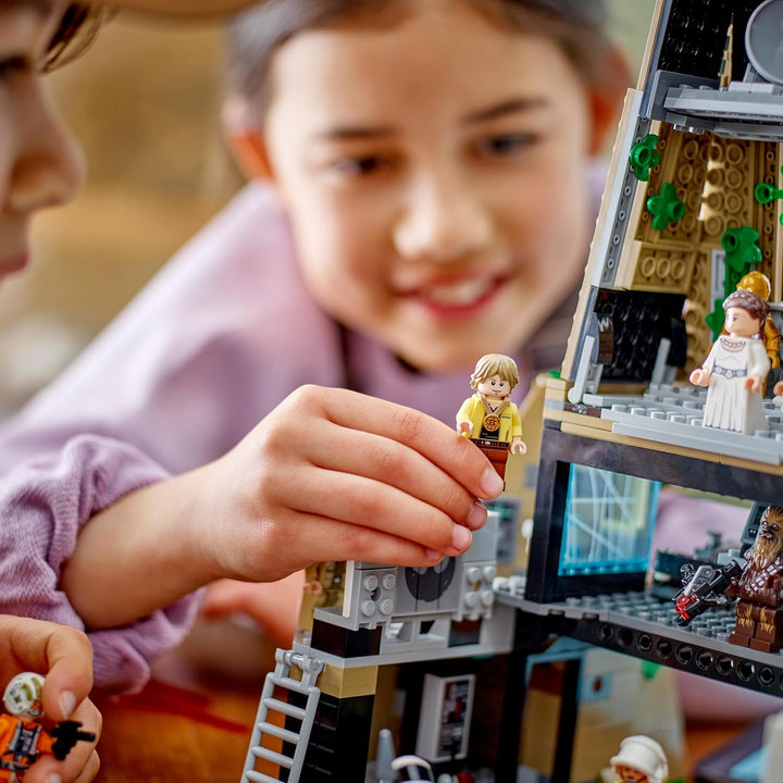 LEGO 75365 Star Wars: Eine Neue Hoffnung Rebellenbasis auf Yavin 4 mit 10 Minifiguren, darunter Luke