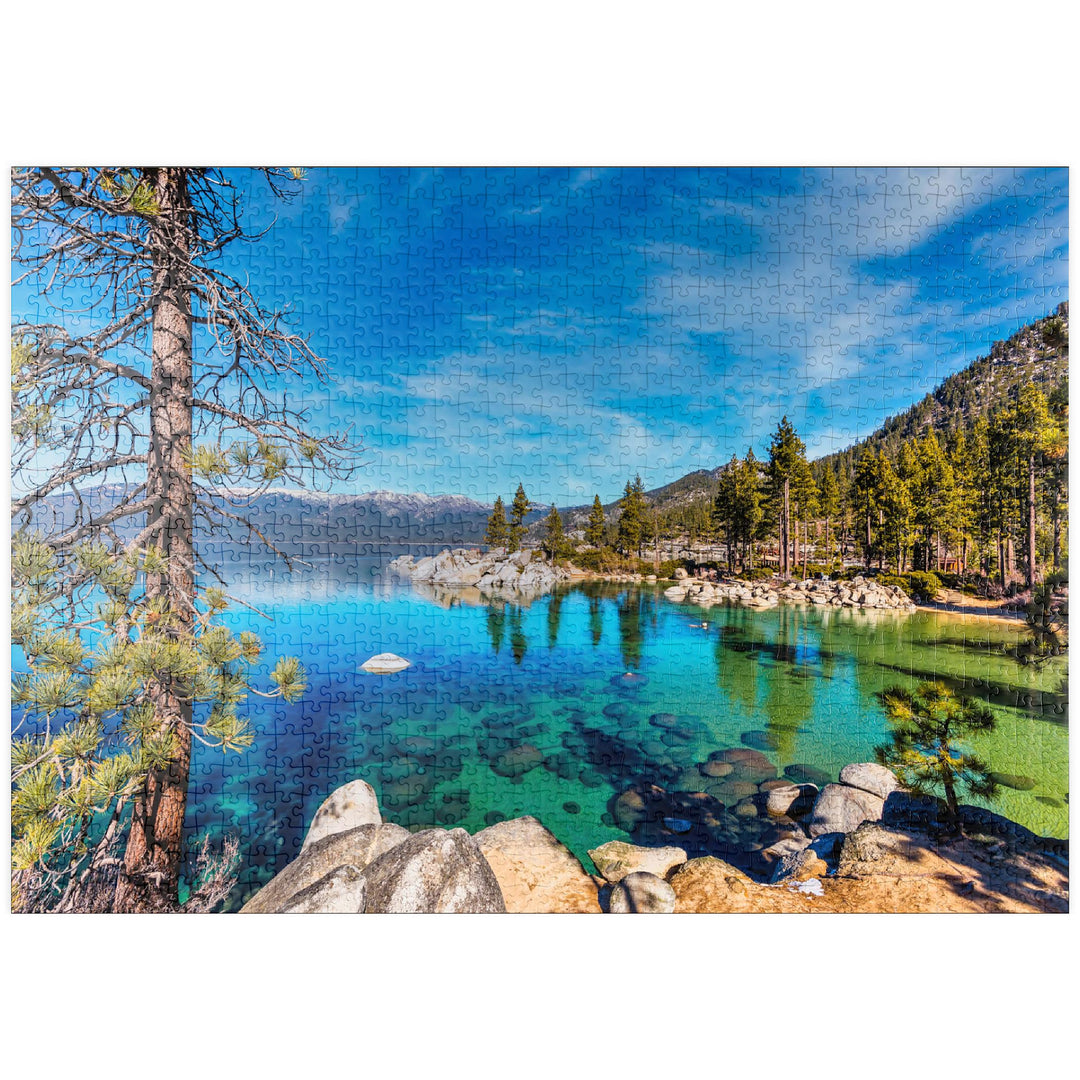 Sand Harbor, Lake Tahoe - Premium 1000 Teile Puzzle - MyPuzzle Sonderkollektion von Puzzle Galaxy, 1