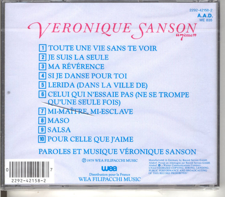7eme, Audio-CD