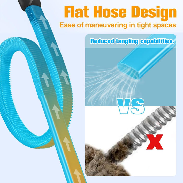 Flexibele Staubsauger Fugendüse für Universal Staubsauger mit 32mm & 35mm Anschluss, Perfekt zum Ent
