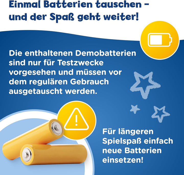 VTech Winnie Puuh Lernhandy – Mit den Originalstimmen von Winnie Puuh und seinen Freunden sowie span