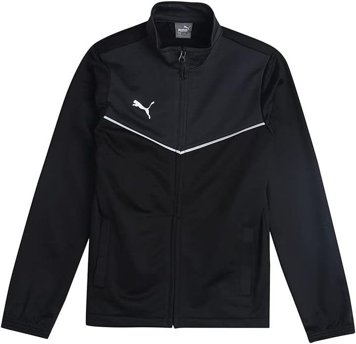 PUMA Jungen Individualrise Jr Trainingsanzug 140 Black Asphalt Gray, 140 Black Asphalt Gray