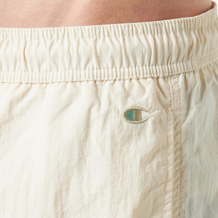 Champion Herren Eco Future Pacific Sand Recycled Nylon Bermuda Badehose XS Avorio, XS Avorio