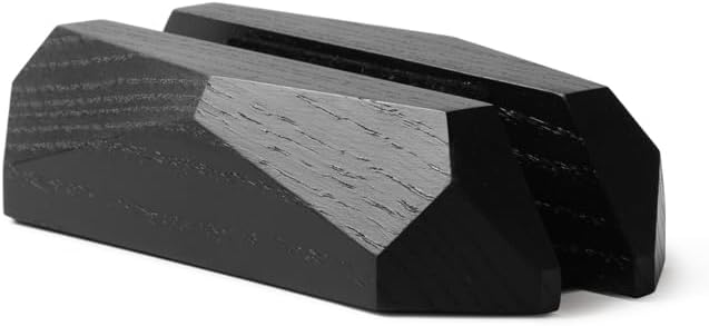 Oakywood Vertikaler Laptopständer, Naturholz, verstellbare Dockingstation, für Geräte bis zu 2 cm Di