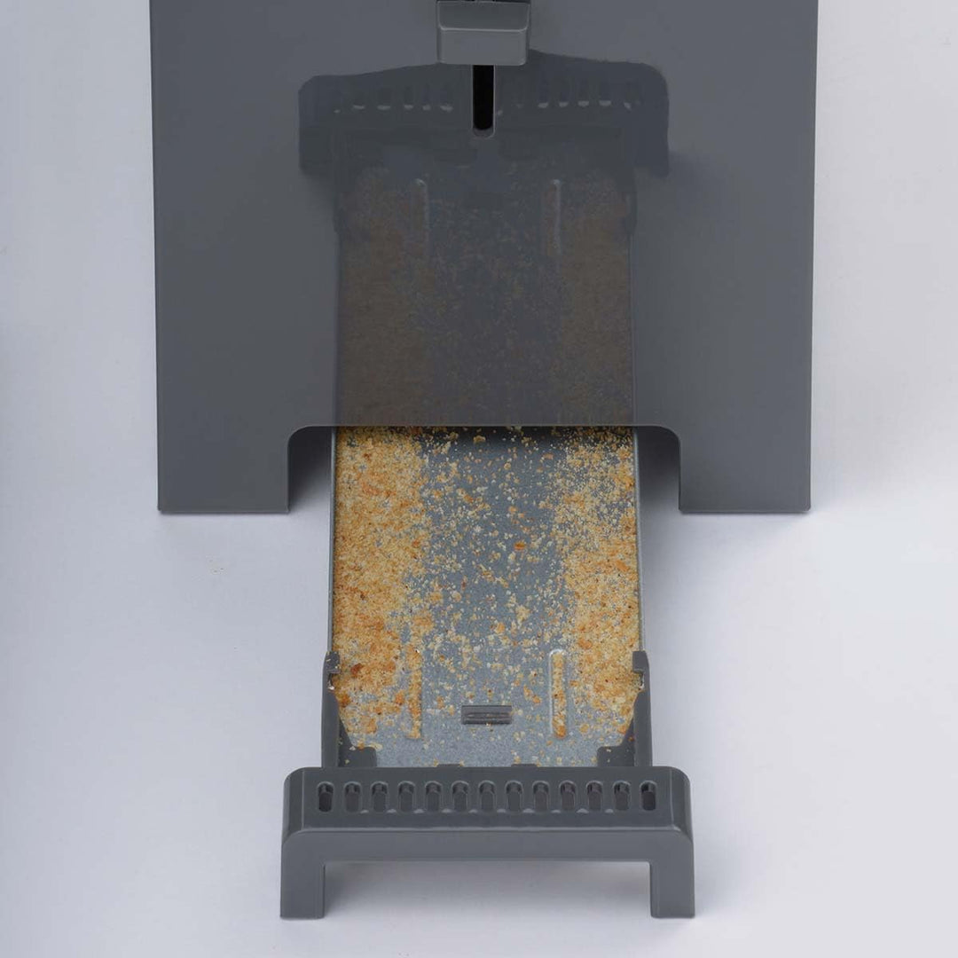 Cloer 3215 Toaster, 825 W, für 2 Toastscheiben, integrierter Brötchenaufsatz, Nachhebevorrichtung, K