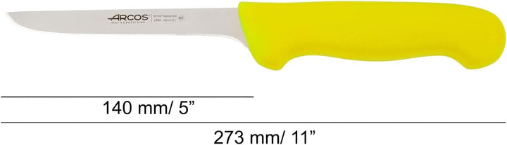 Arcos Ausbeinmesser mit Nitrum Edelstahlklinge 140 mm - Professionelles Messer zum Entbeinen von Fle