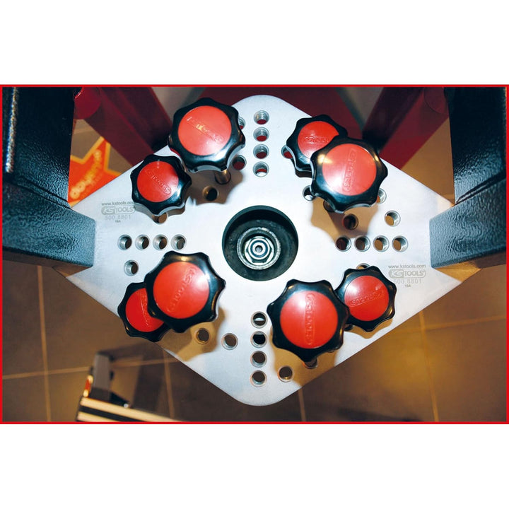 KS Tools 500.8801 Adapterplatte für Druckluft-Stand-Federspanner