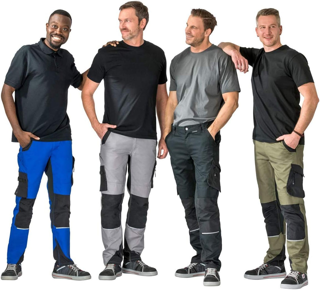 Planam Herren Cargo Norit Herren Bundhose 102 Schwarz/Schwarz, 102 Schwarz/Schwarz