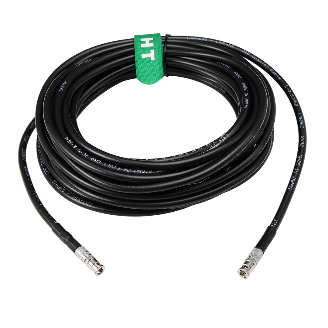 HangTon 12G SDI 4K UHD Koaxialkabel, HD BNC/Micro-BNC für Basler boost, Blackmagic Video Assist 5“ 1