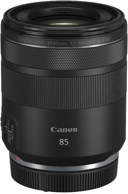 Canon RF 85mm F2 Makro is STM Porträtobjektiv für Canon EOS R Serie (0,5-Fach Makro-Abbildungsmassst