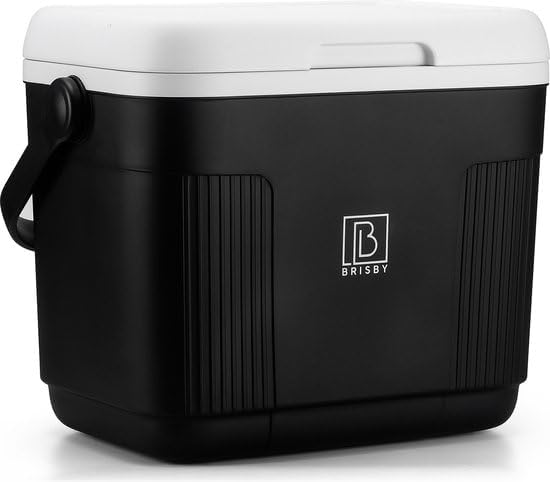 Brisby Kühlbox - 4, 18 Stunden warm, 40 Stunden kühl, Kühltasche für Arbeit, Camping, Grillen oder U