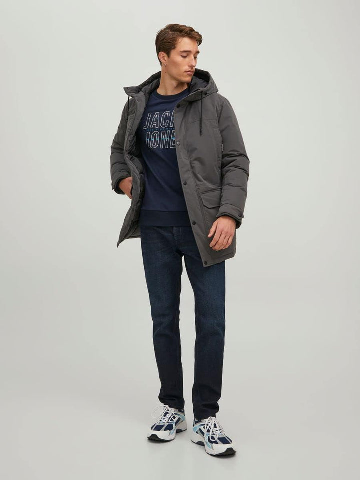 JACK & JONES Xilo Crewneck M Marineblauer Blazer, M Marineblauer Blazer