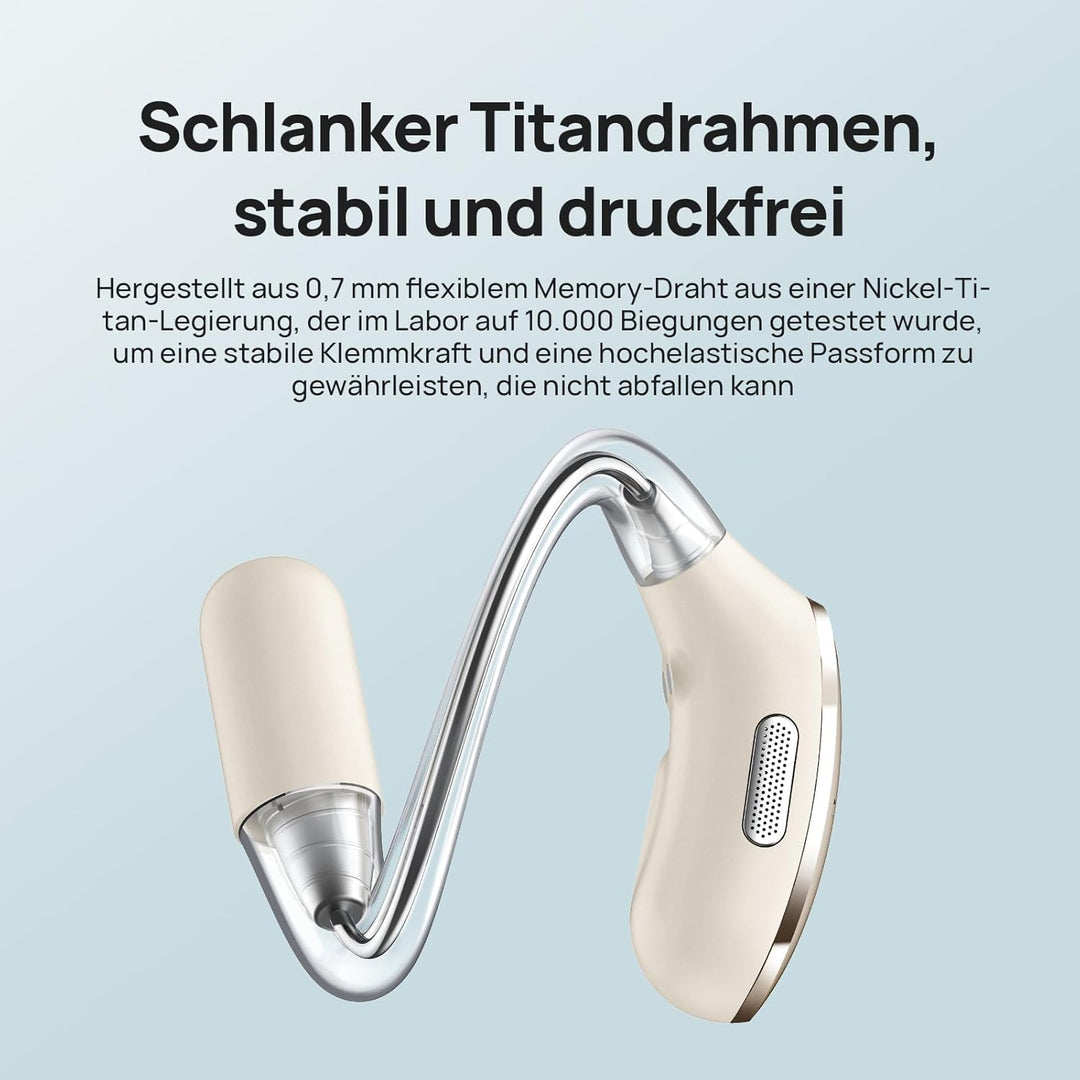 Mibro OpenEar Pro Kopfhörer Bluetooth 5.4, Neue Wireless-Ohrhörer mit Mikrofon Bluetooth Earbuds, 30