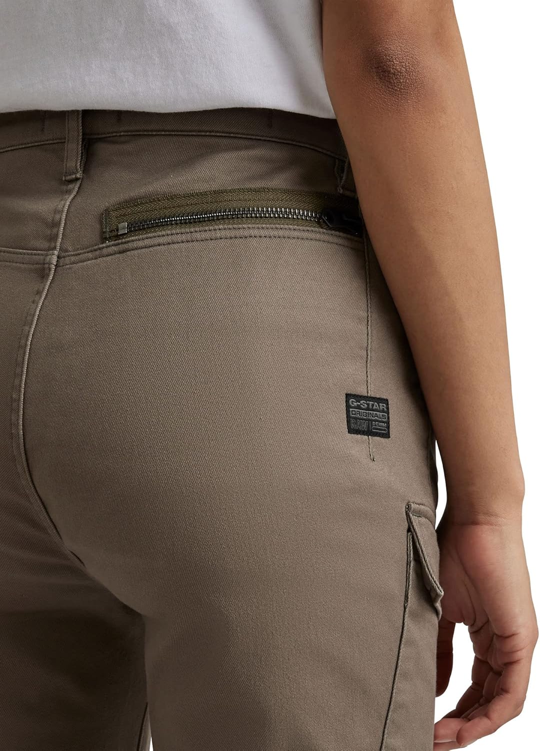 G-STAR Damen Kafey Cargo Ultra High Skinny Pants 28W / 30L Braun (Turf D21099-c105-273), 28W / 30L B