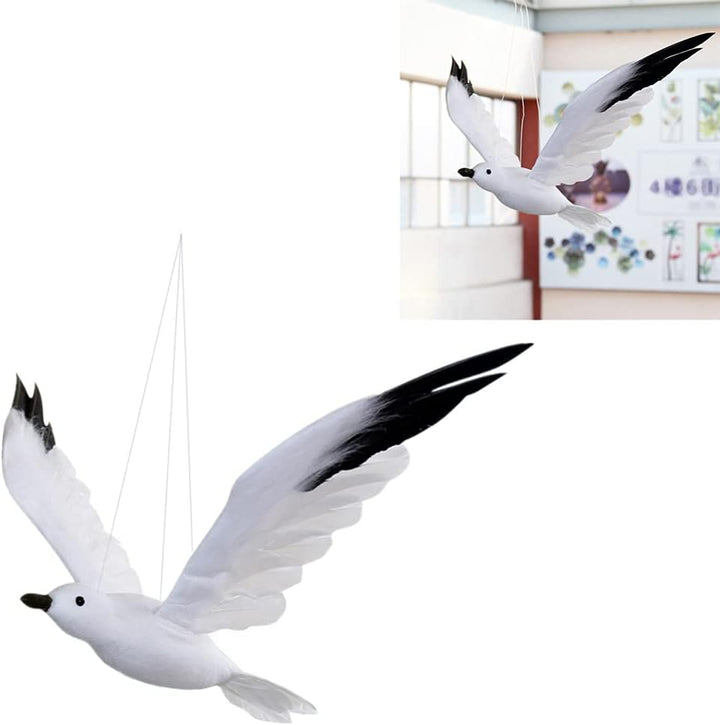 Gadpiparty Hängedeko Möwe Fliegender Vogel Mobile Schaumstoff Weisser Vogel Hängeornament für Decke