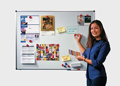 Legamaster 7-102048 Whiteboard Premium, lackierter Stahl mit Spezialbeschichtung, 100 x 75 cm, 100 x