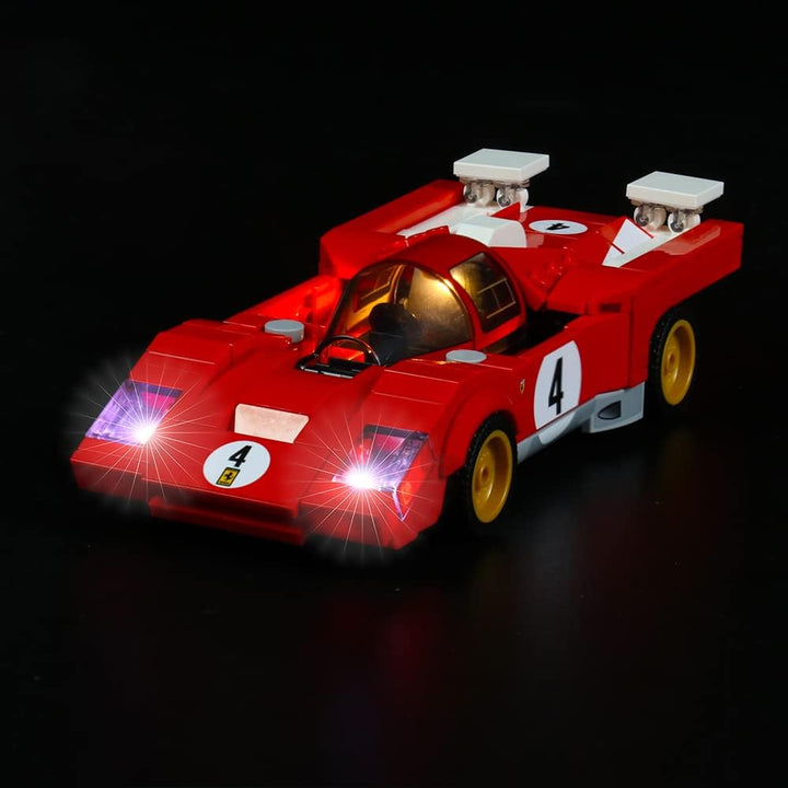 Led Licht Set Kompatibel mit LEGO Ferrari 512 M (Nur Lichter-Set,Kein Modell),Dekorations Led Beleuc