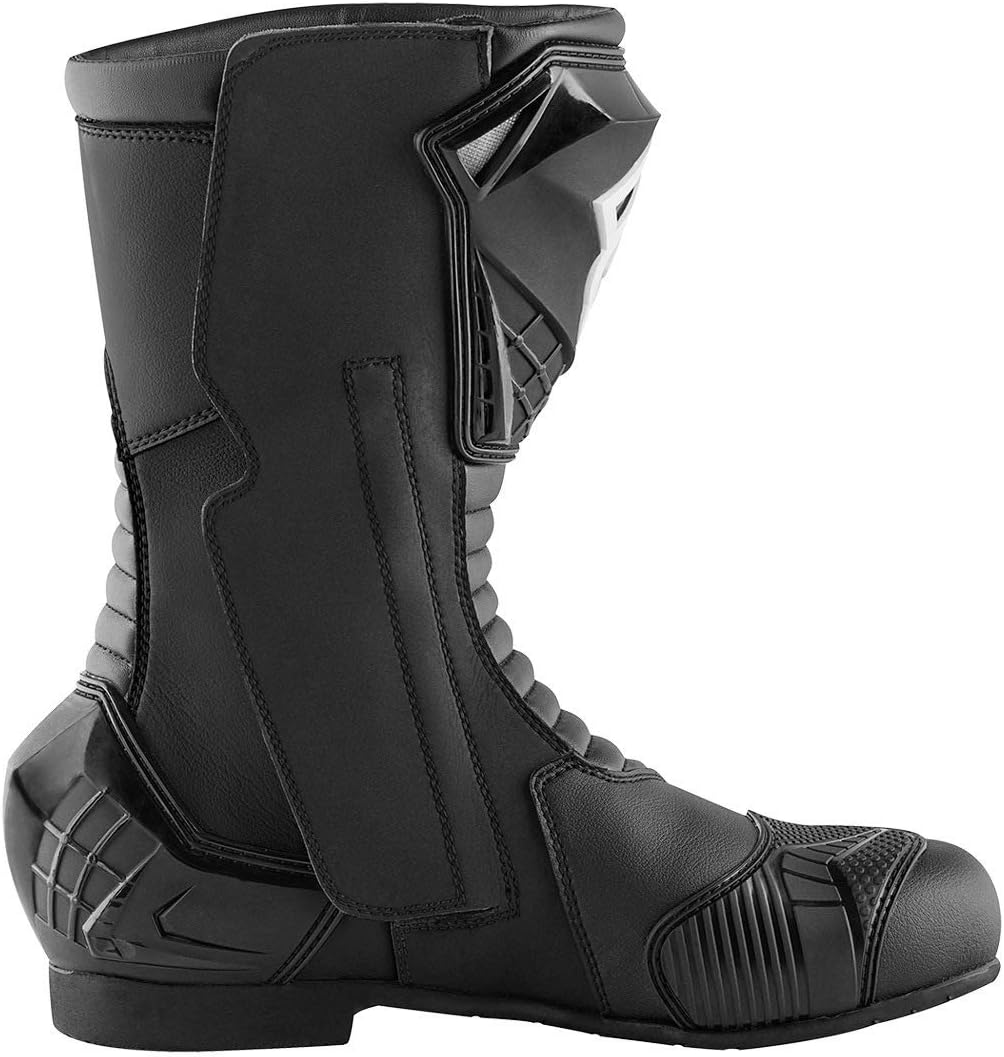 Bogotto Losail Motorradstiefel, schwarz, 47 47 EU Schwarz, 47 EU Schwarz