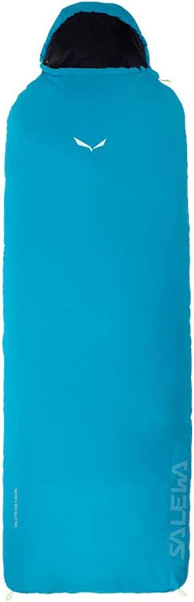Salewa Unisex-Erwachsene MICRO II 850 QUATTRO Schlafsack 185 cm (RIGHT) BLUE DANUBE, 185 cm (RIGHT)