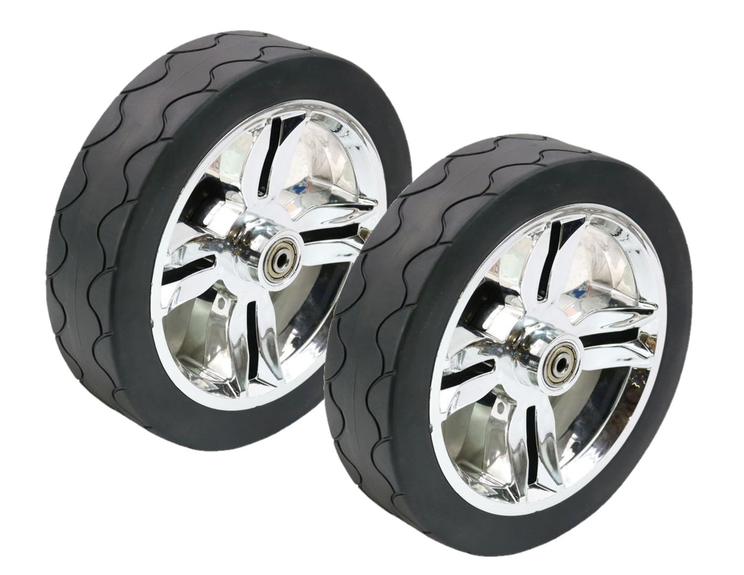 SECURA 2x Rad Ersatzrad 19cm Ø, 5cm breit für Bollerwagen diverser Hersteller