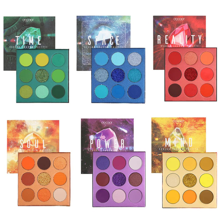 Docolor Lidschatten Palette 54 Farben Edelstein Make Up Palette Vegane Formel Hochpigmentierte Matte
