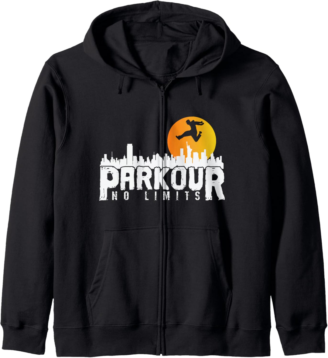 Parkour ohne Grenzen Kapuzenjacke
