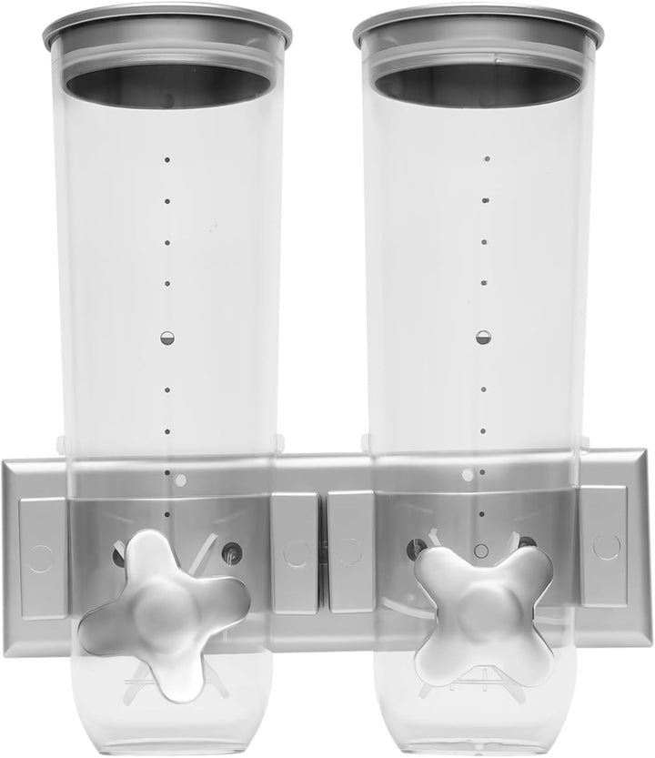 Cornflakes Spender, Cereal Dispenser, Cornflakes Behälter, mit zwei Bechern, Cornflakesspender,Wandm