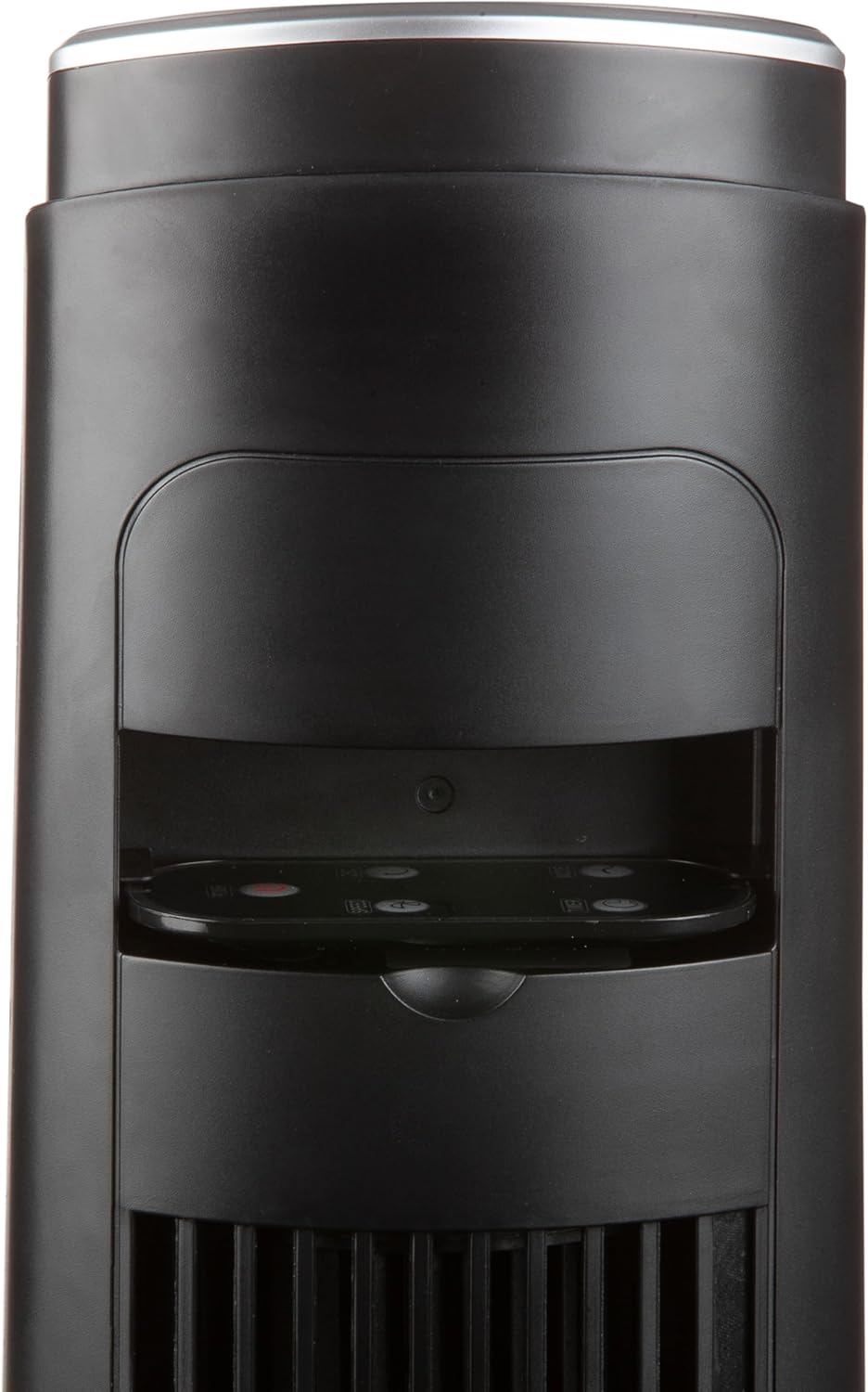 DOMO DO8127 Säulenventilator - 3 Modi + 3 Geschwindigkeiten - 107 cm Höhe, Silber/Schwarz