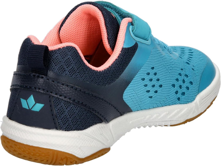 Lico Jungen Key Vs Hallenturnschuh 34 EU Türkis Marine Rosa, 34 EU Türkis Marine Rosa