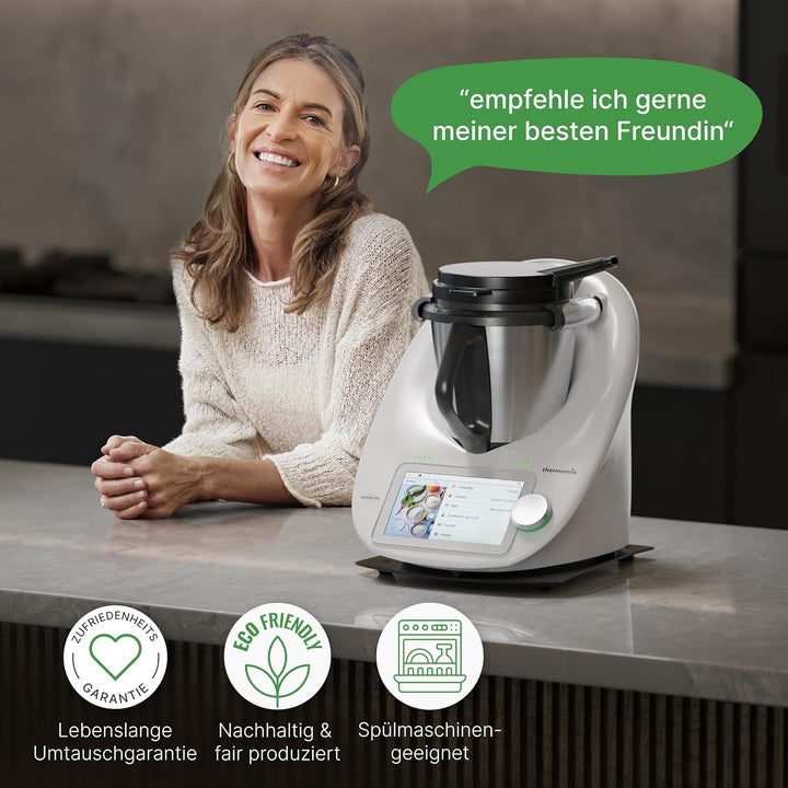 TeigPRO – kompatibel für Thermomix, Teig Pro Messer Dreckschutz, schützt den Thermomix TM6, TM5 Mess